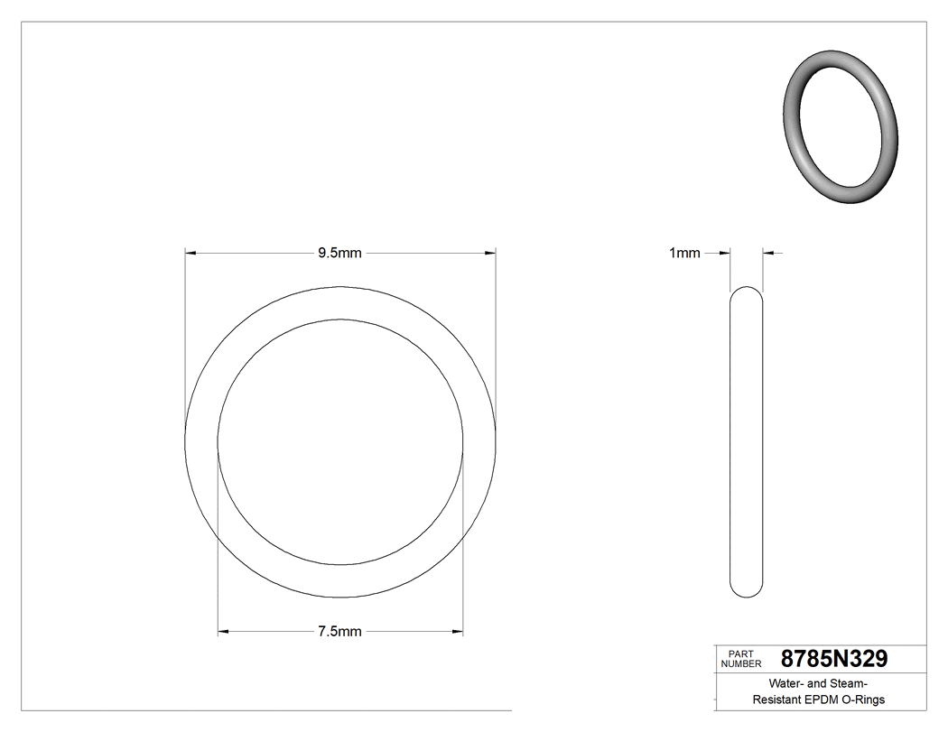 Technical drawing - 8785N329